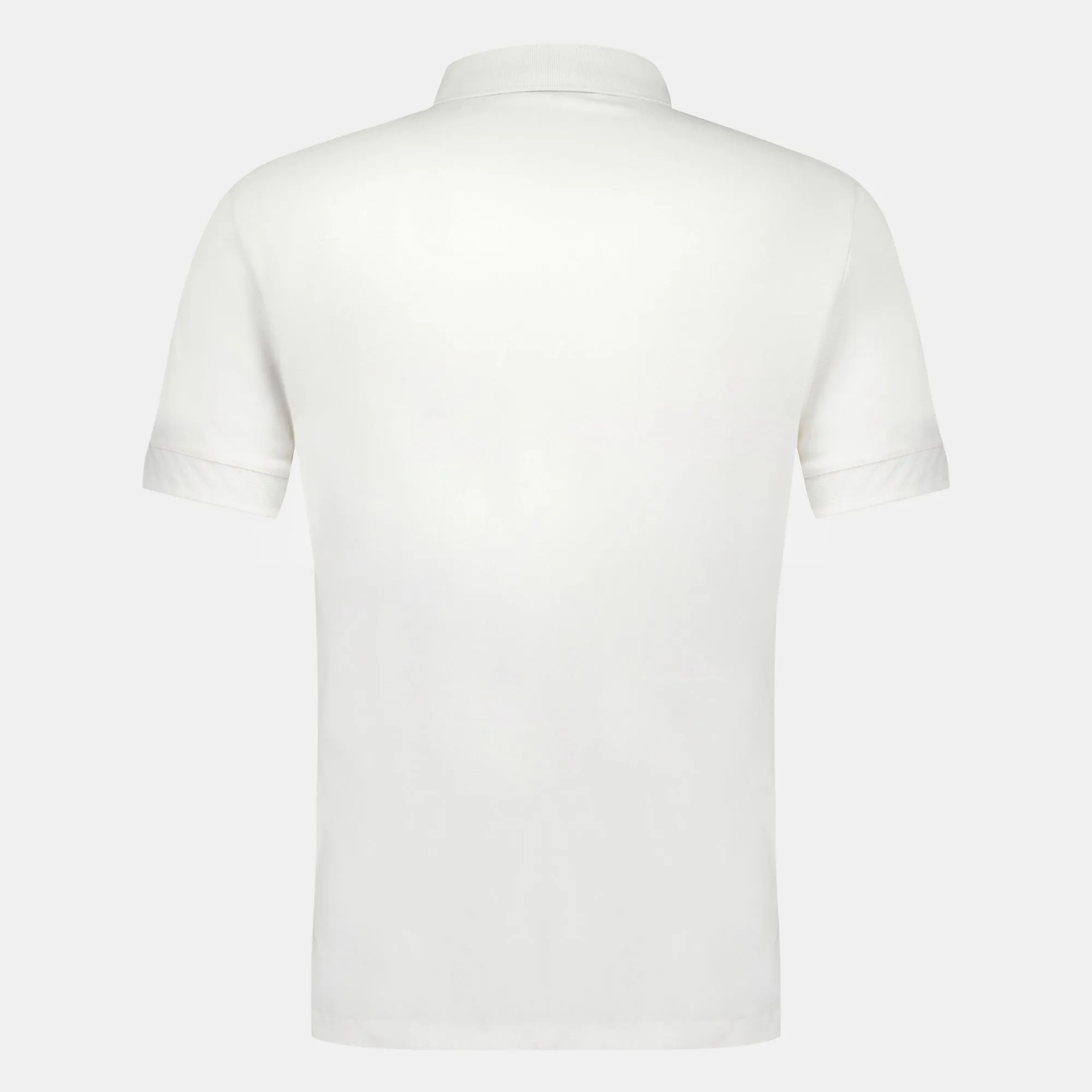 2410440-COQ D'OR Polo SS N°1 M marsh mallow | Polo col zippé Homme en interlock 240g coton