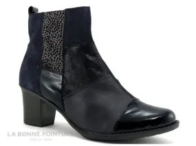 Achat chaussures Rieker Femme Boots, vente Rieker Z7686-14 - Bleu marine - Boots Femme talon haut