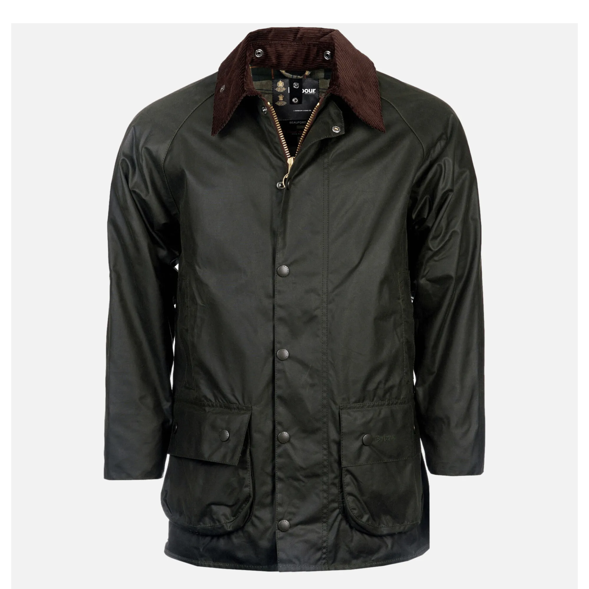 Barbour | Veste Beaufort Wax Olive | Shop Royalcheese Paris
