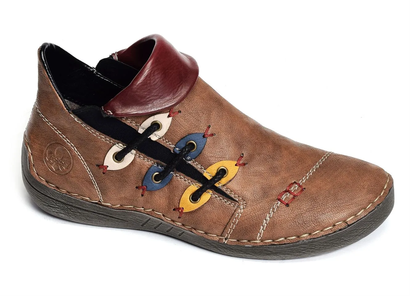 bottines et boots Rieker  72581 camel 