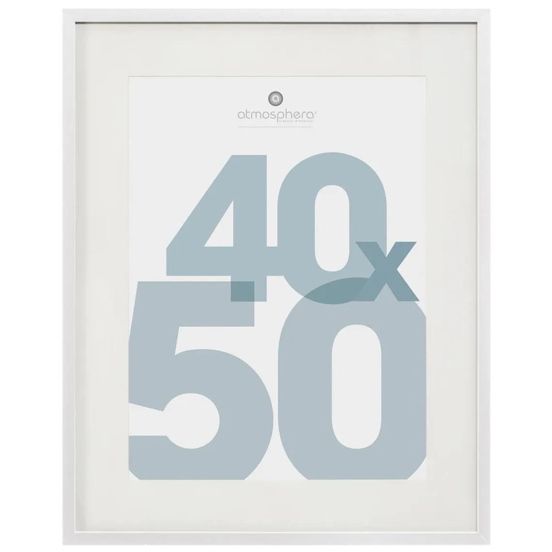 Cadre Photo Blanc Manu 40 x 50 | 3 Suisses