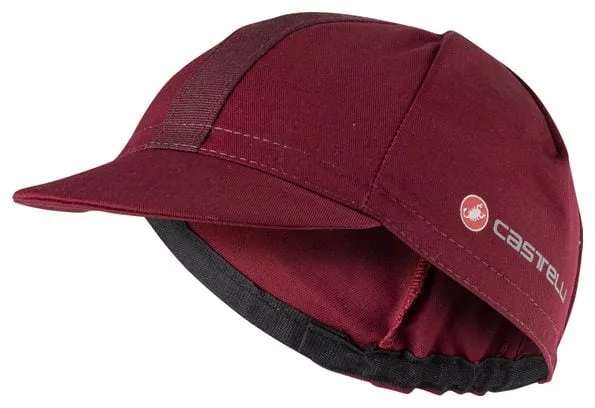 Casquette Castelli Endurance Bordeaux