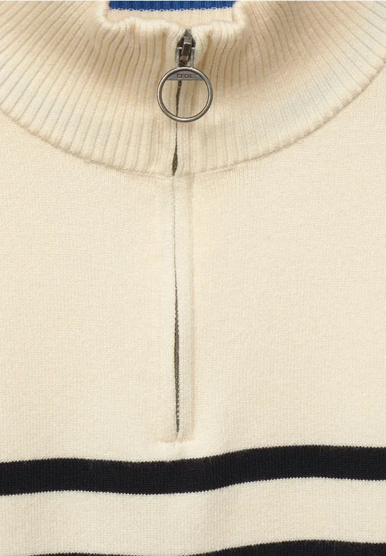 CECIL Pullover avec zips 