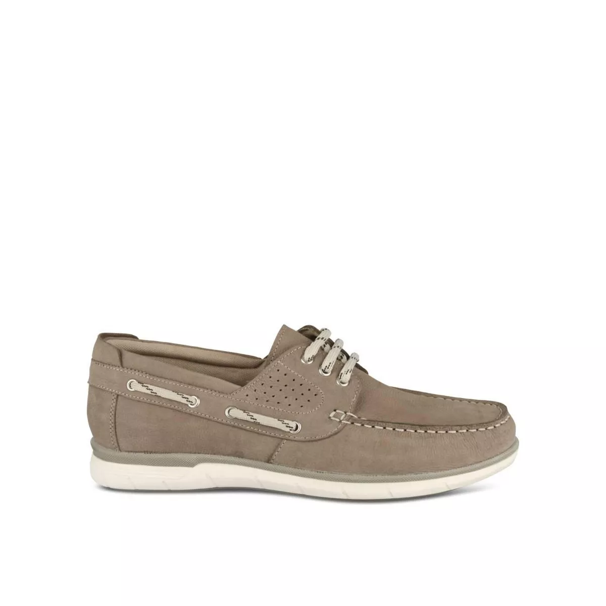 Chaussures bateau TAUPE MEGIS CASUAL