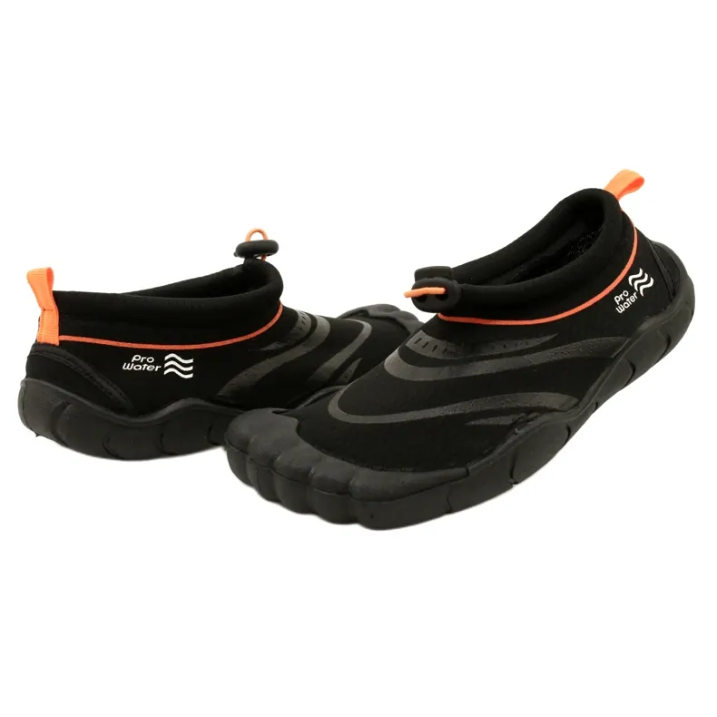 Chaussures d'eau en néopron ProWater PRO-23-37-127L Noir le noir