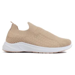 Chaussures de sport en textile beiges