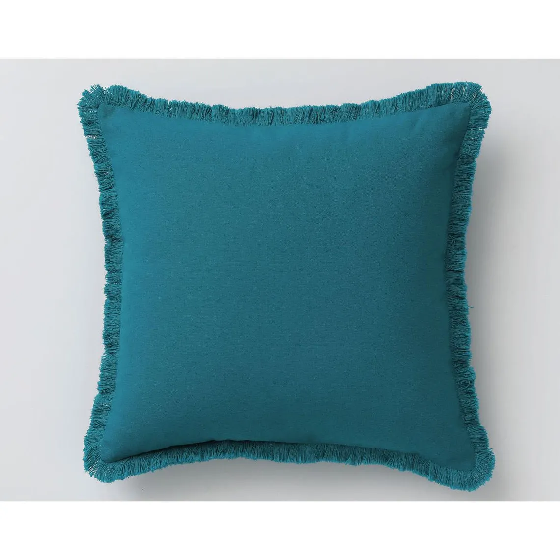 Coussin FRANGE - bleu canard | Coussins 3 SUISSES