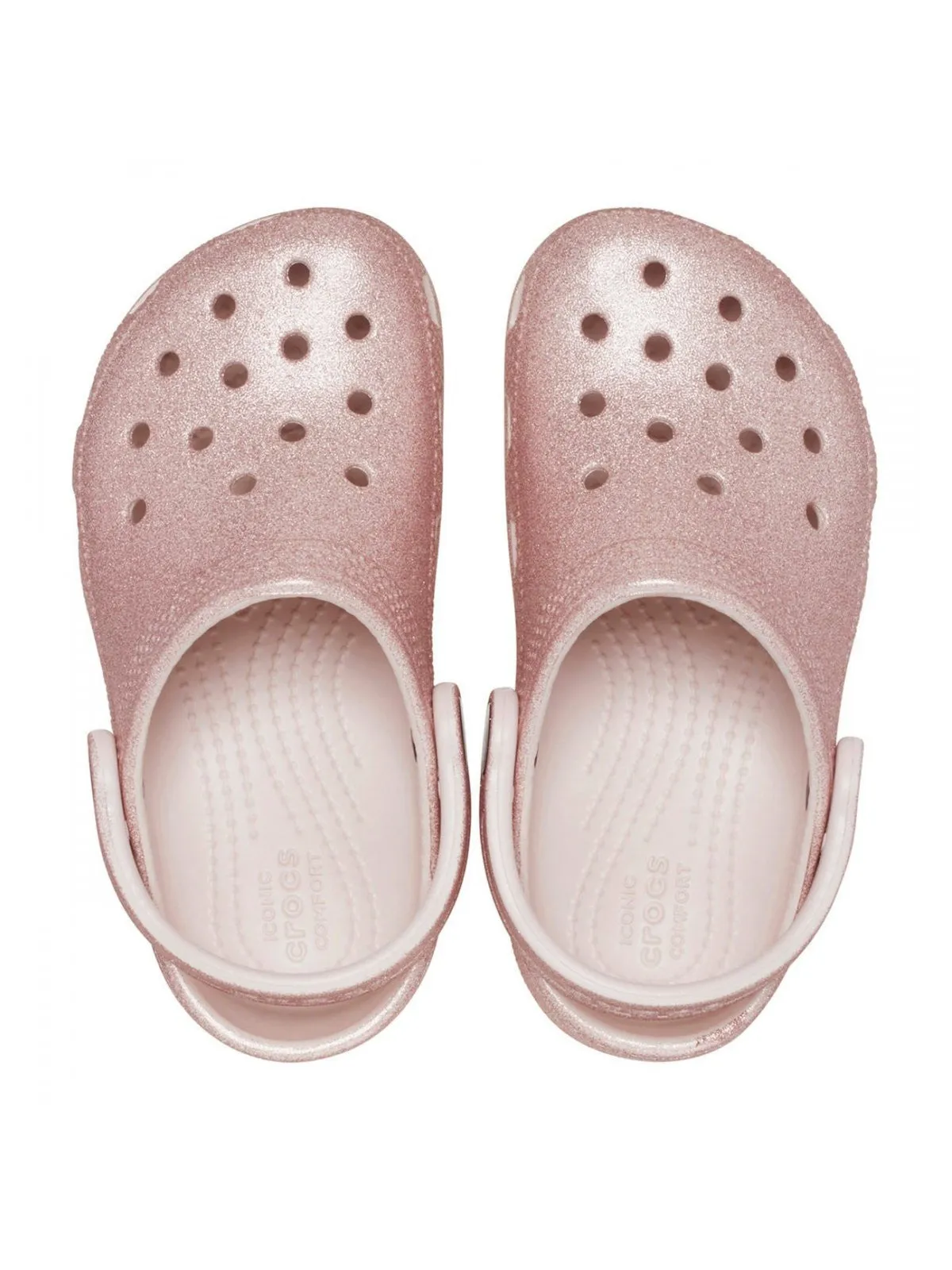 CROCS Pantoufle pour filles et garçons Classic Glitter Clog T 206992 6