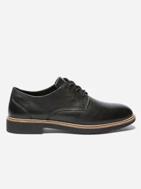 Derbies Femme Confort Purefoam Cuir Noir tbs
