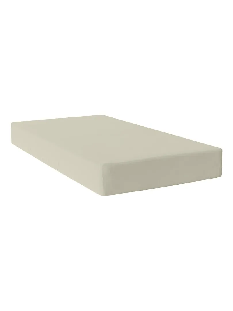 Drap-housse Basic "Happyfriday" - Beige