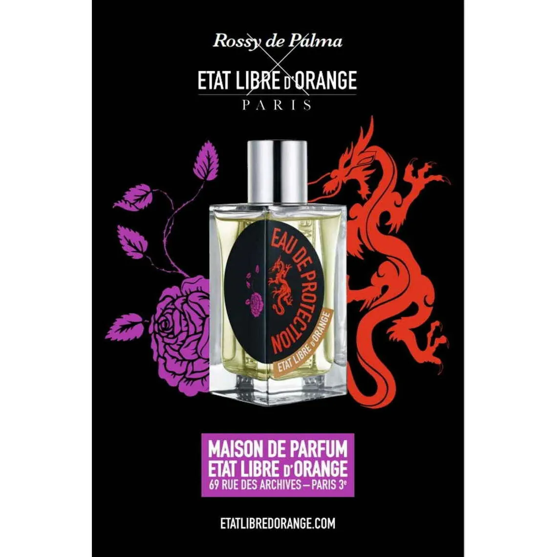 Eau De Protection Rossy De Palma - Eau De Parfum Etat Libre d'Orange - Parfums Homme Homme sur MenCorner
