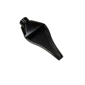 Ecope de refroidissement NACA grande simple droite noire REVOTEC 76 mm - 370 x 185 x 78 mm (2 parties)