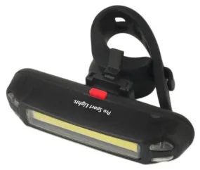 Feu avant de vélo - Blanc USB rechargeable