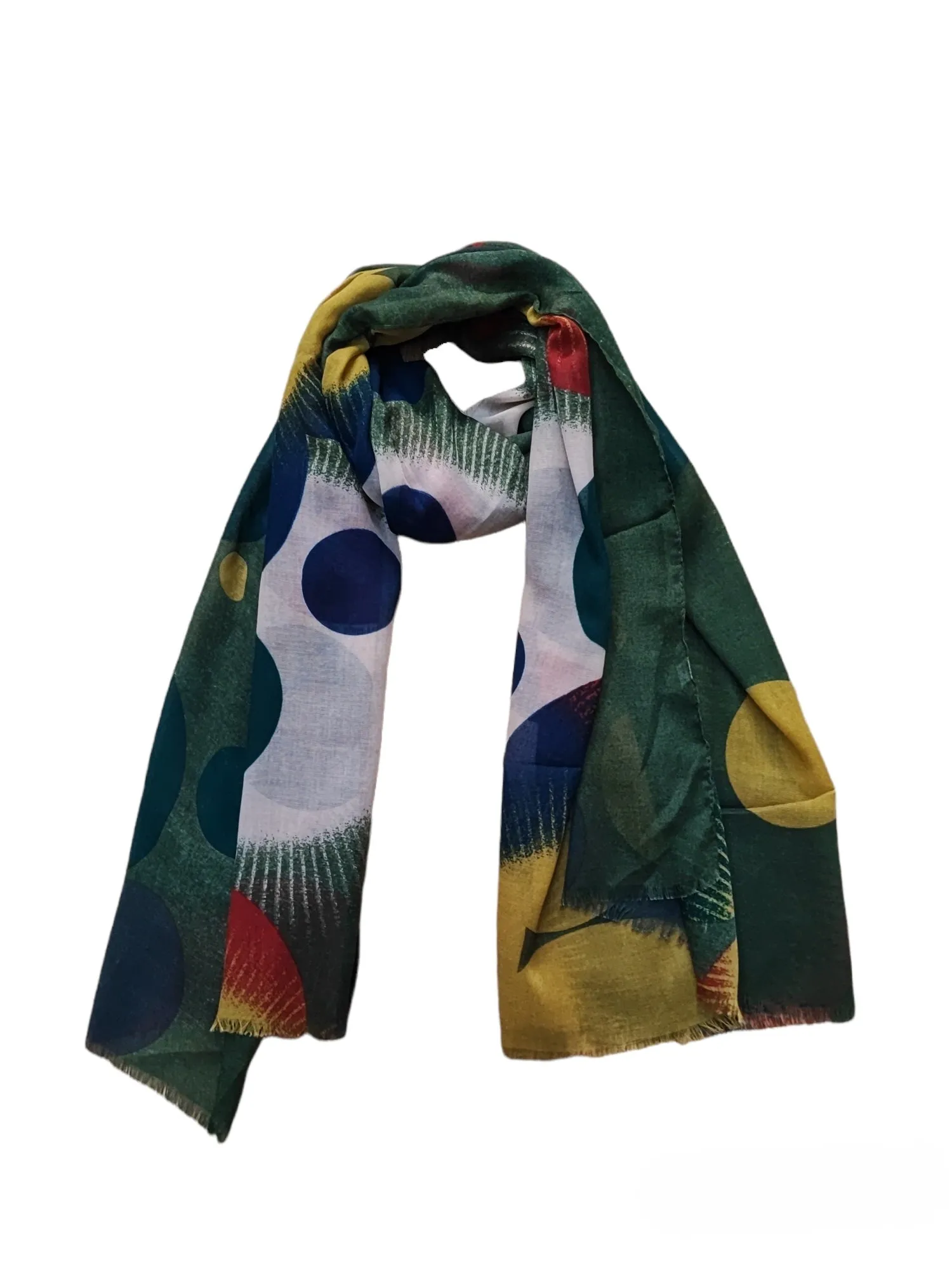 Foulard motif  grand cercle  (x12)