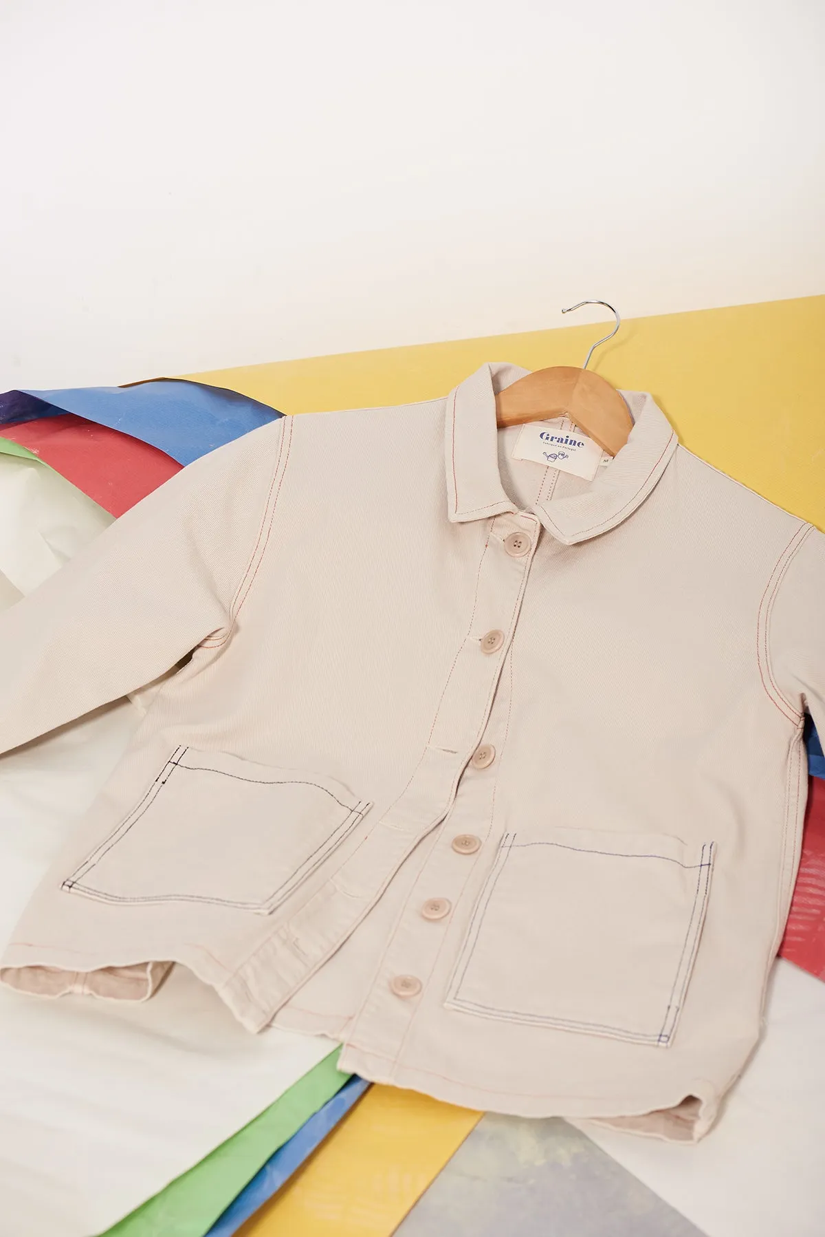 GRAINE  Veste Magie Beige
