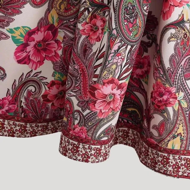 Islaith | Mini robe Paisley pour femme