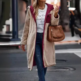 Kaylie - Veste à capuche tendance et réversible