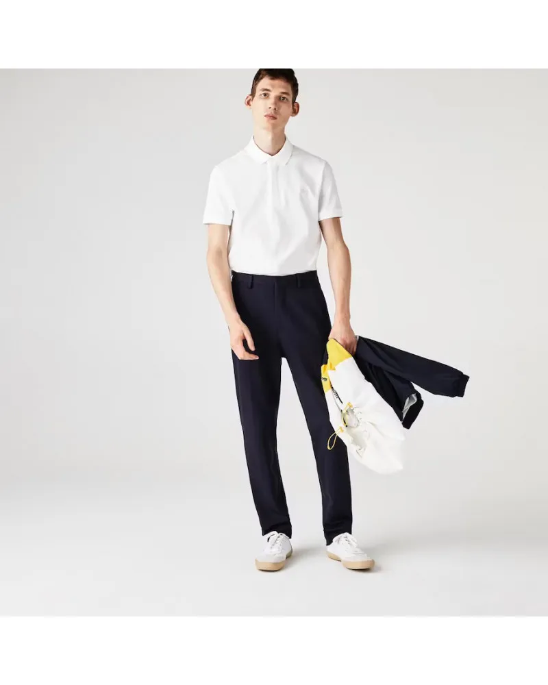 LACOSTE Polo droit maille piquée stretch