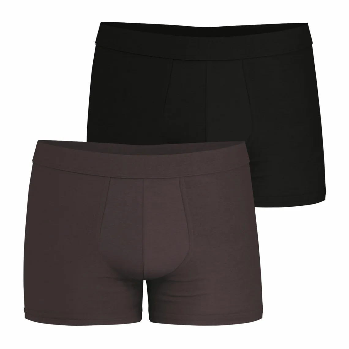 Lot de 2 boxers homme Fusion noir en coton Eminence - Caleçon Homme sur MenCorner
