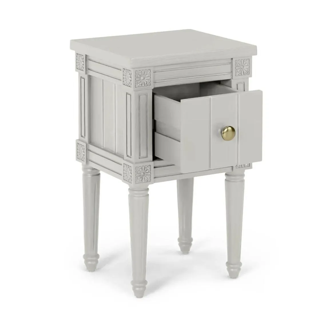 Lot de 2 tables de chevet 1 tiroir Rivoli Taupe clair | 3 Suisses