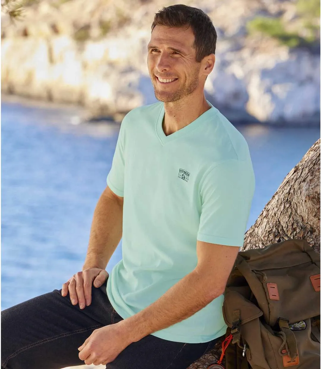 Lot de 3 Tee-Shirts Col V Spring 