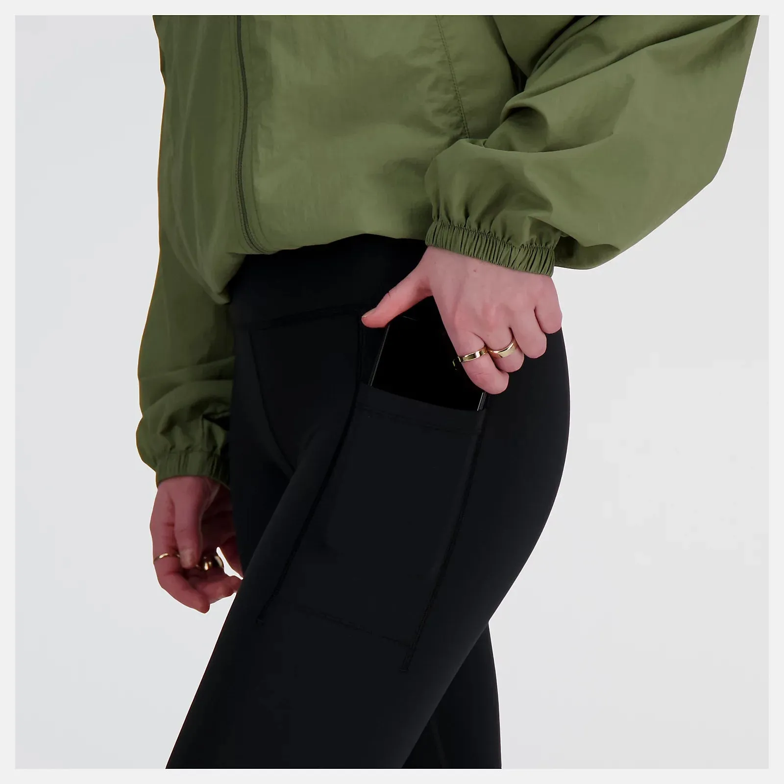 New Balance Legging Sleek Pocket High Rise - Femme