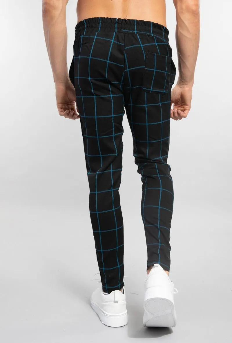 Pantalon à carreaux