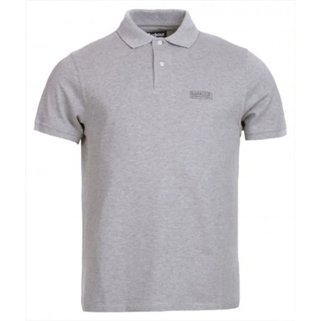 Polo Barbour International Piqué Gris