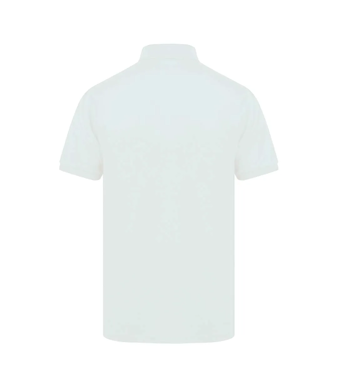 Polo à manches courtes homme blanc Henbury