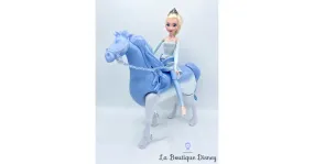 Poupée Elsa et Cheval Nokk La reine des neiges 2 Disney Hasbro 2020 bleu 30 cm
