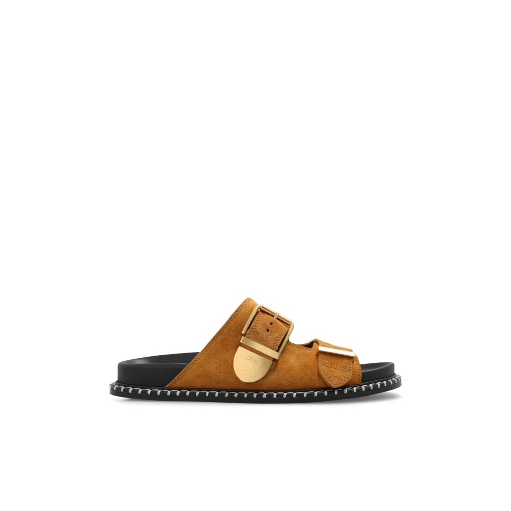 Rebecca mules en daim