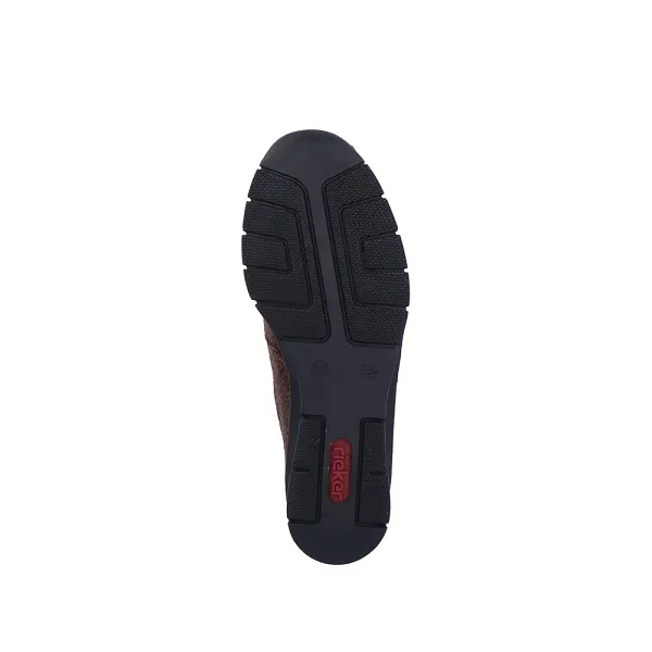 Rieker mocassins 53766 24 marron