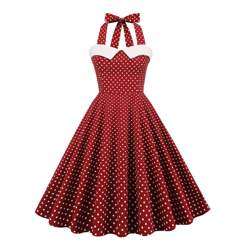Robe De Soirée Vintage Rouge