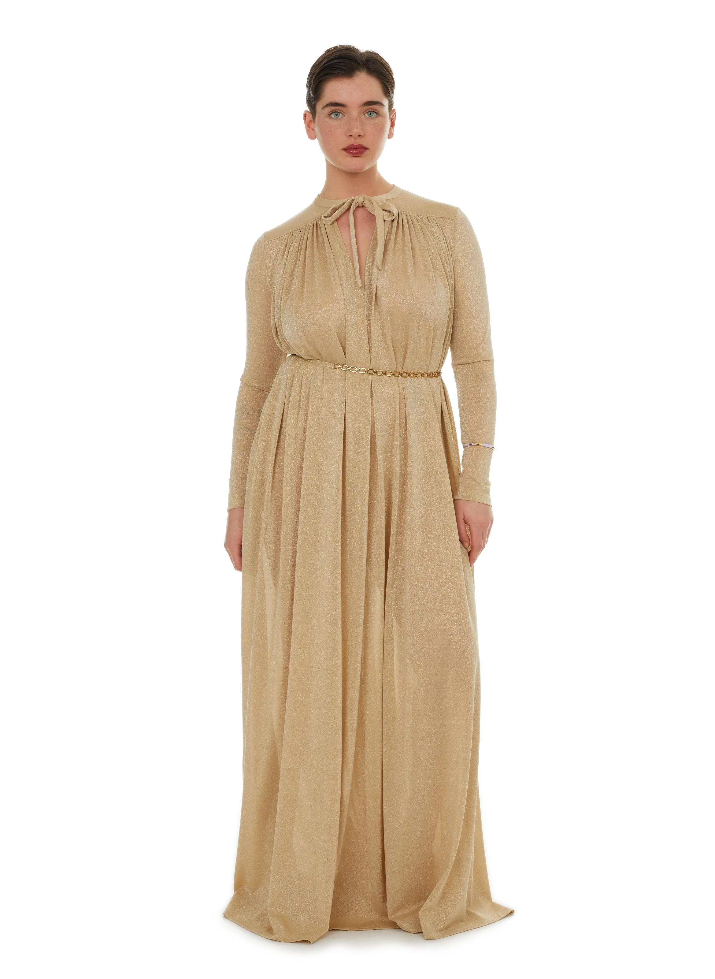 ROBE LONGUE AVEC FIL MéTALLISé - ZIMMERMANN pour FEMME | Printemps