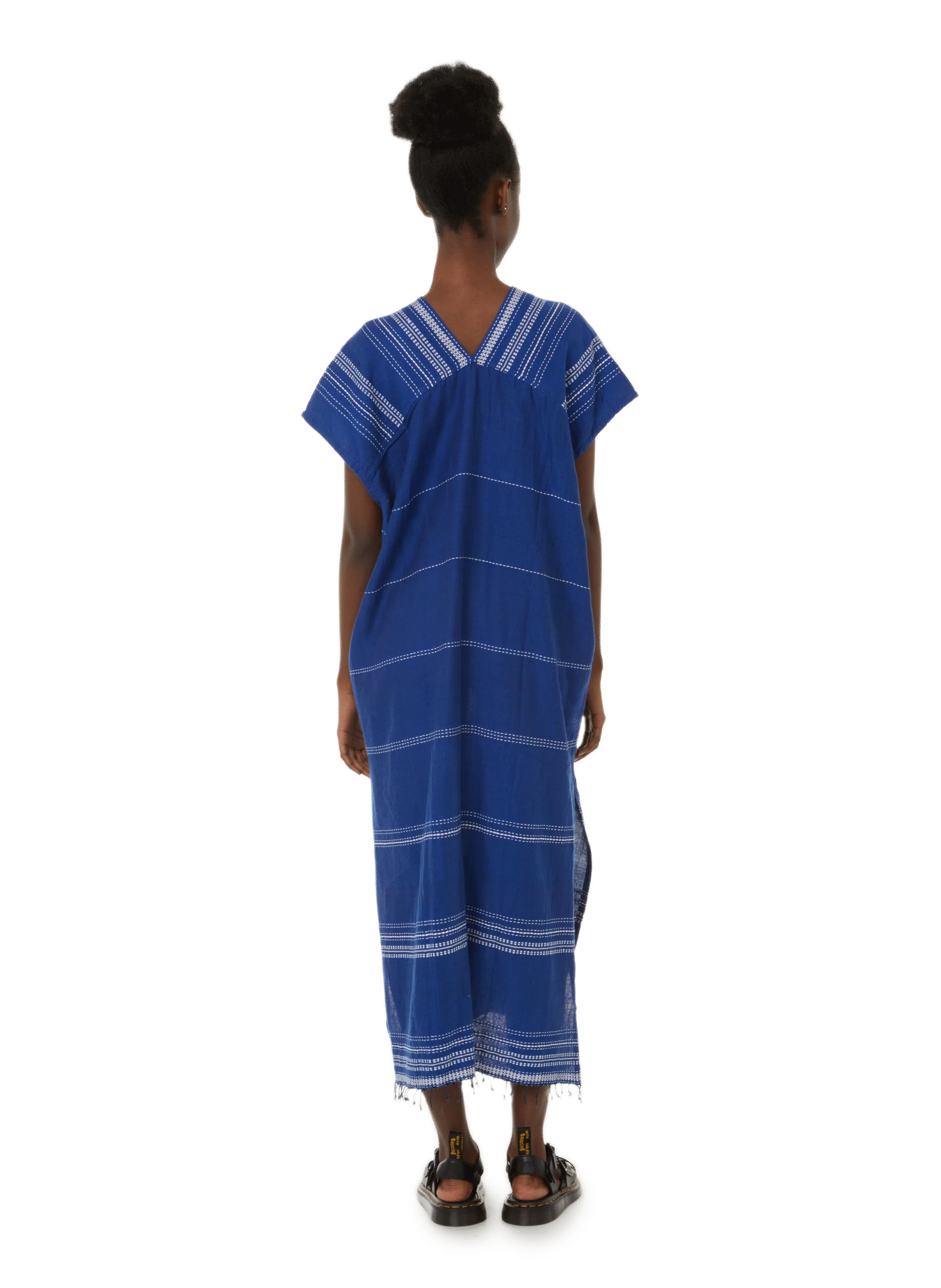 ROBE LONGUE INKU EN COTON - LEM LEM pour FEMME | Printemps