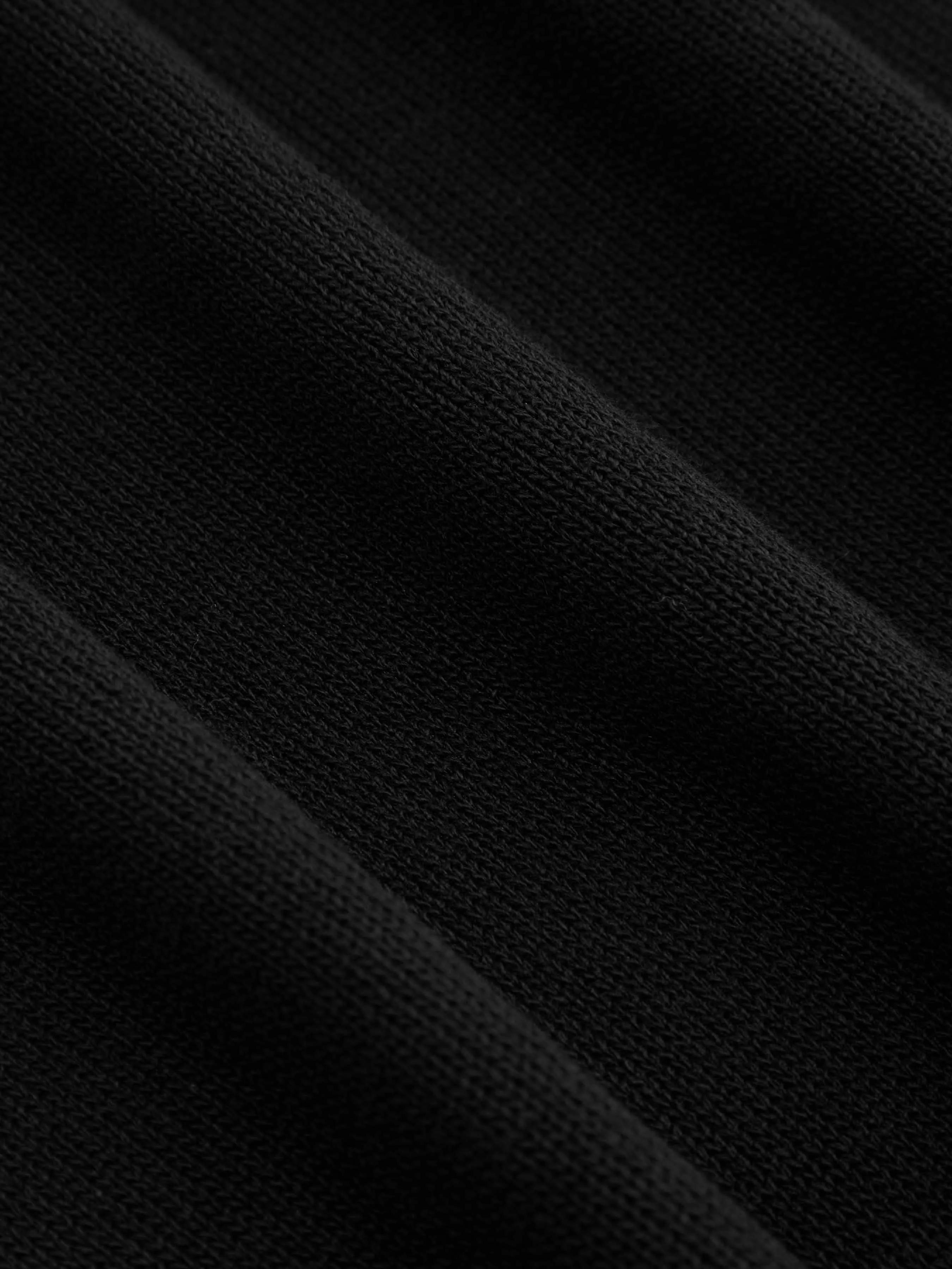 Robe mini sans manches à col carré et liseré contrastant en maille