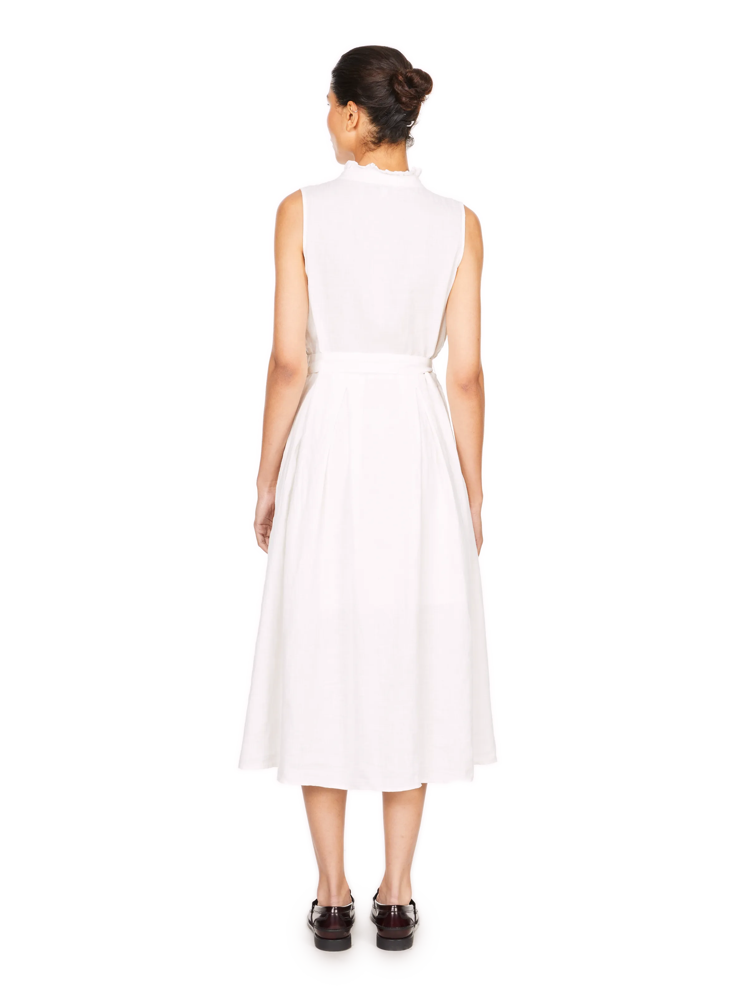 ROBE éVASéE EN LIN - TOMMY HILFIGER pour FEMME | Printemps