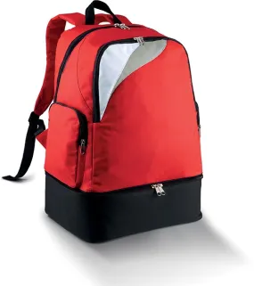 SAC À DOS MULTISPORTS FOND RIGIDE Red / White / Light Grey