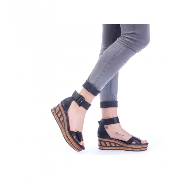 Sandales  Rieker MURIEL 68194-00 Noir 