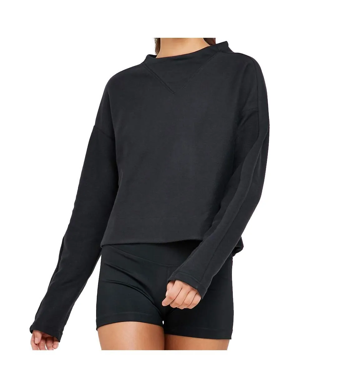 Sweat Noir Femme Reebok Training Essentials