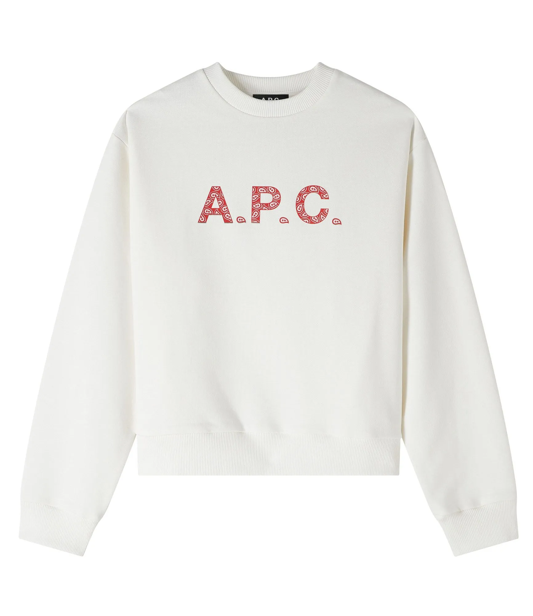 Sweat Patty Blanc/rouge | A.P.C.