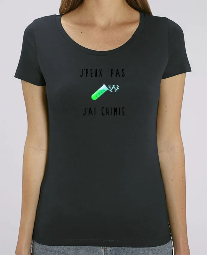 T-shirt Femme J'peux pas j'ai chimie par Les Caprices de Filles