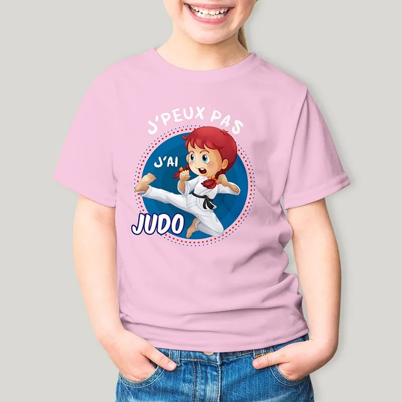 T Shirt Fille Judo