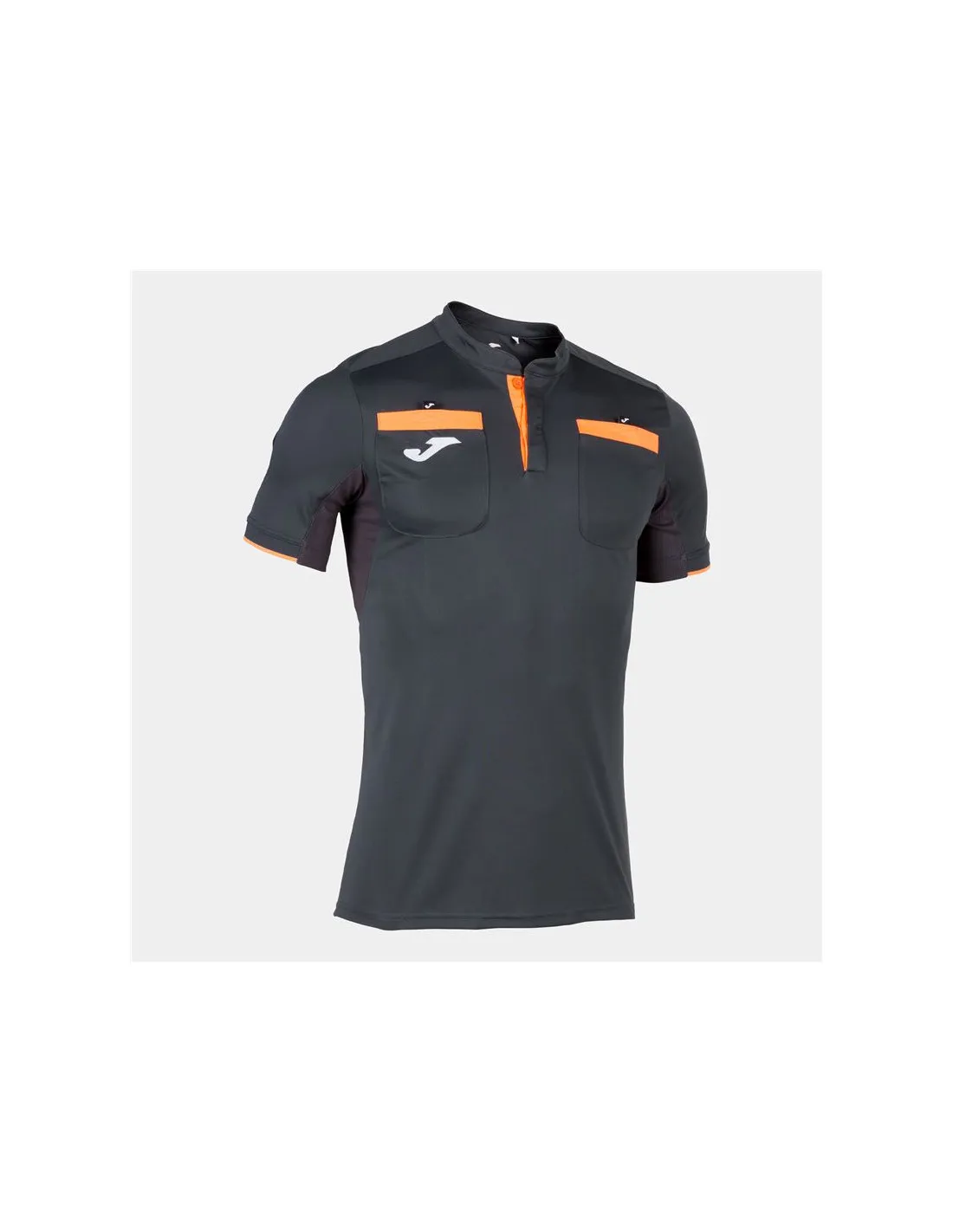 T-shirt Football Joma Homme From Short Sleeve Referee Anthracite