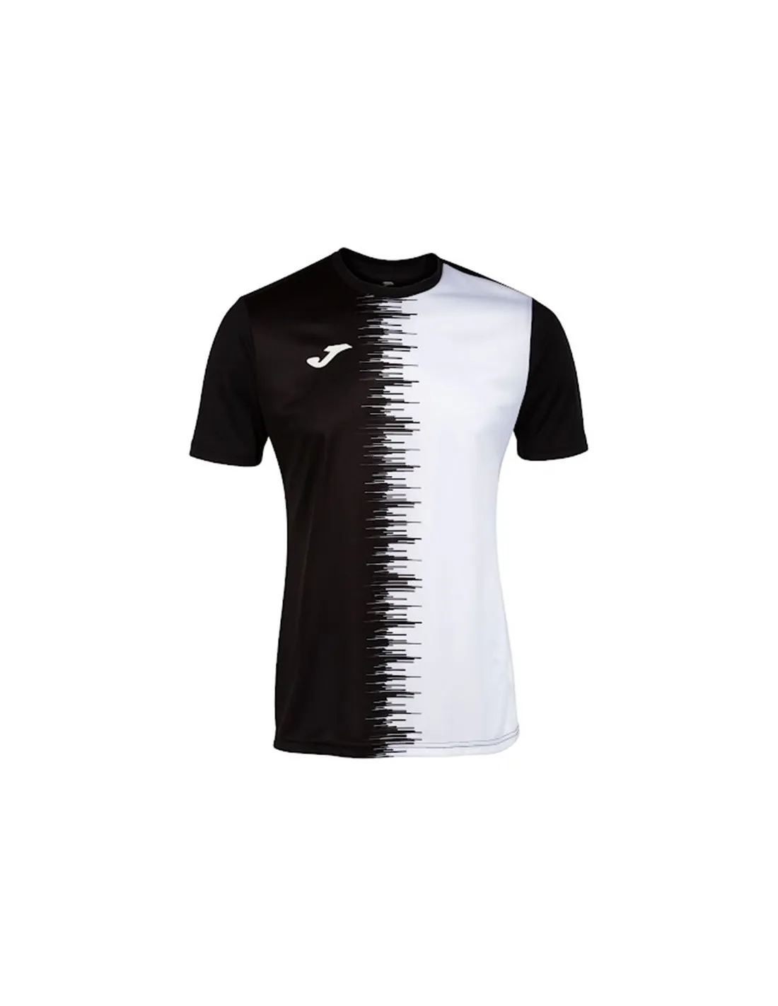 T-shirt Football Joma HommeEnfant from Manches courtes City II / Noir Blanc
