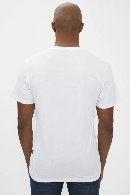 T-shirt Graw slim blanc