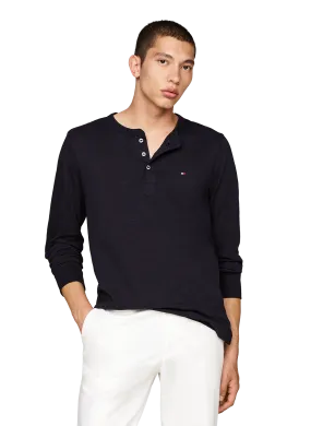 T-SHIRT MANCHES LONGUES EN COTON - TOMMY HILFIGER pour HOMME | Printemps