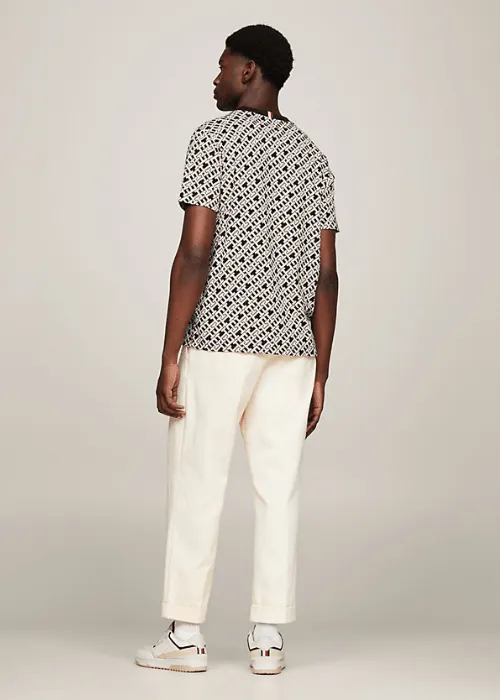 T-Shirt motifs Tommy Hilfiger noir