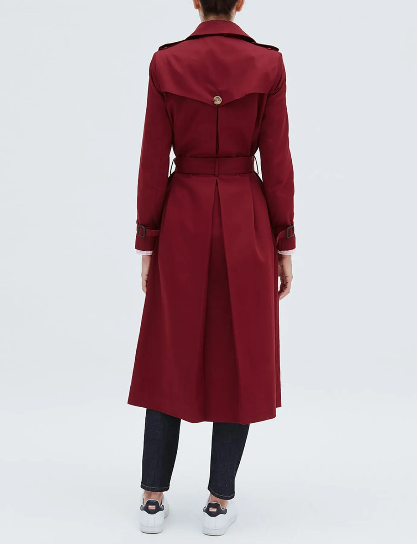 Trench-coat Gaultier bordeaux