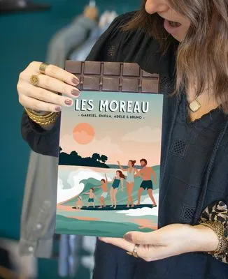Trousse Famille en surf personnalisé